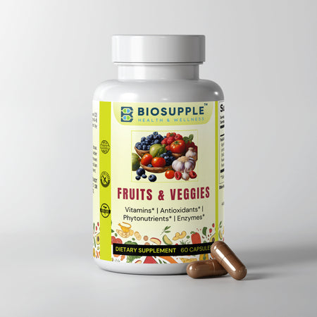 Vitamins, Antioxidants, Phytonutrients, Enzymes, digestive health, cardiovascular health, cellular health, complete multivitamin for men & women, Biosupple USA