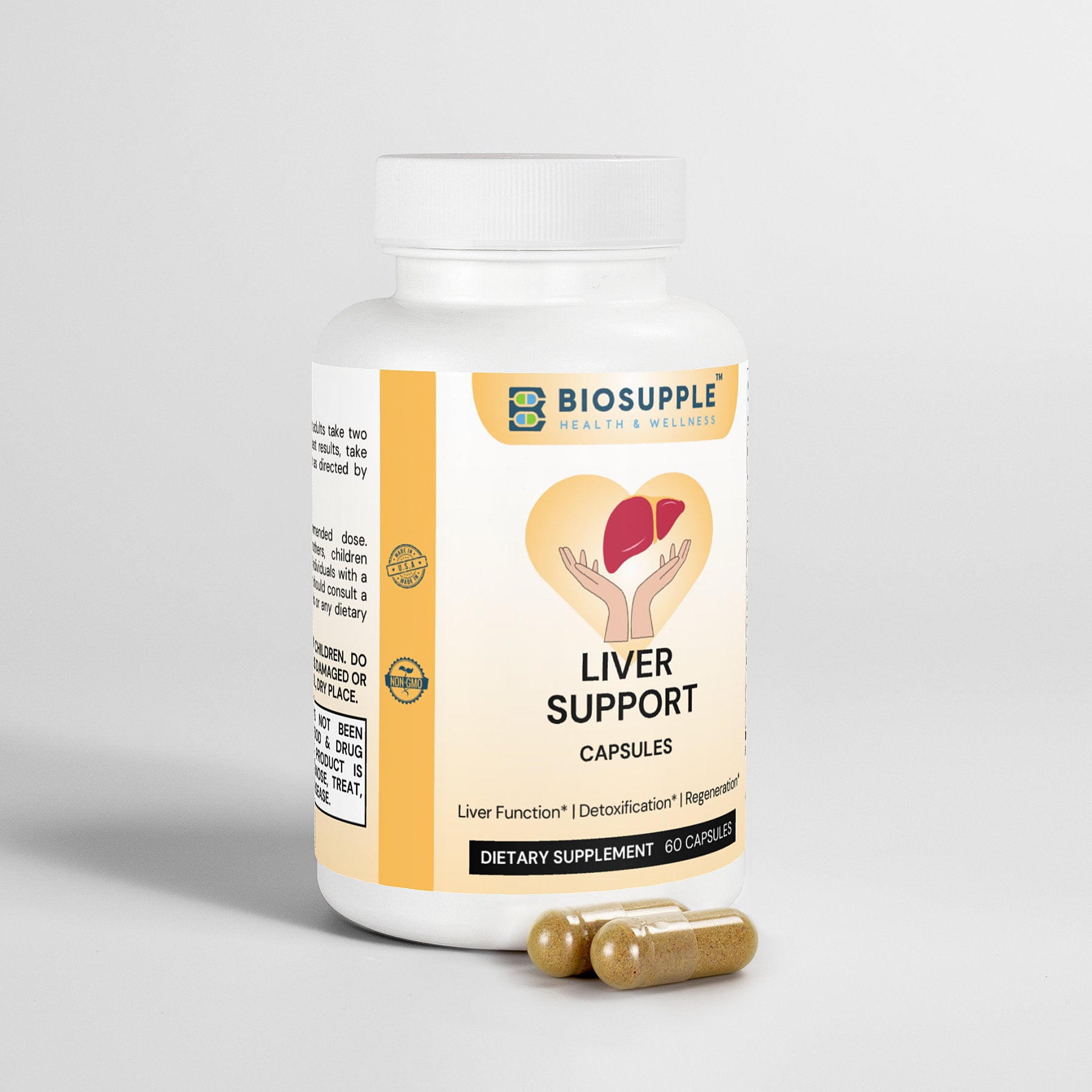 liver support dietary supplement, liver function, detoxification, regeneration, Biosupple, USA