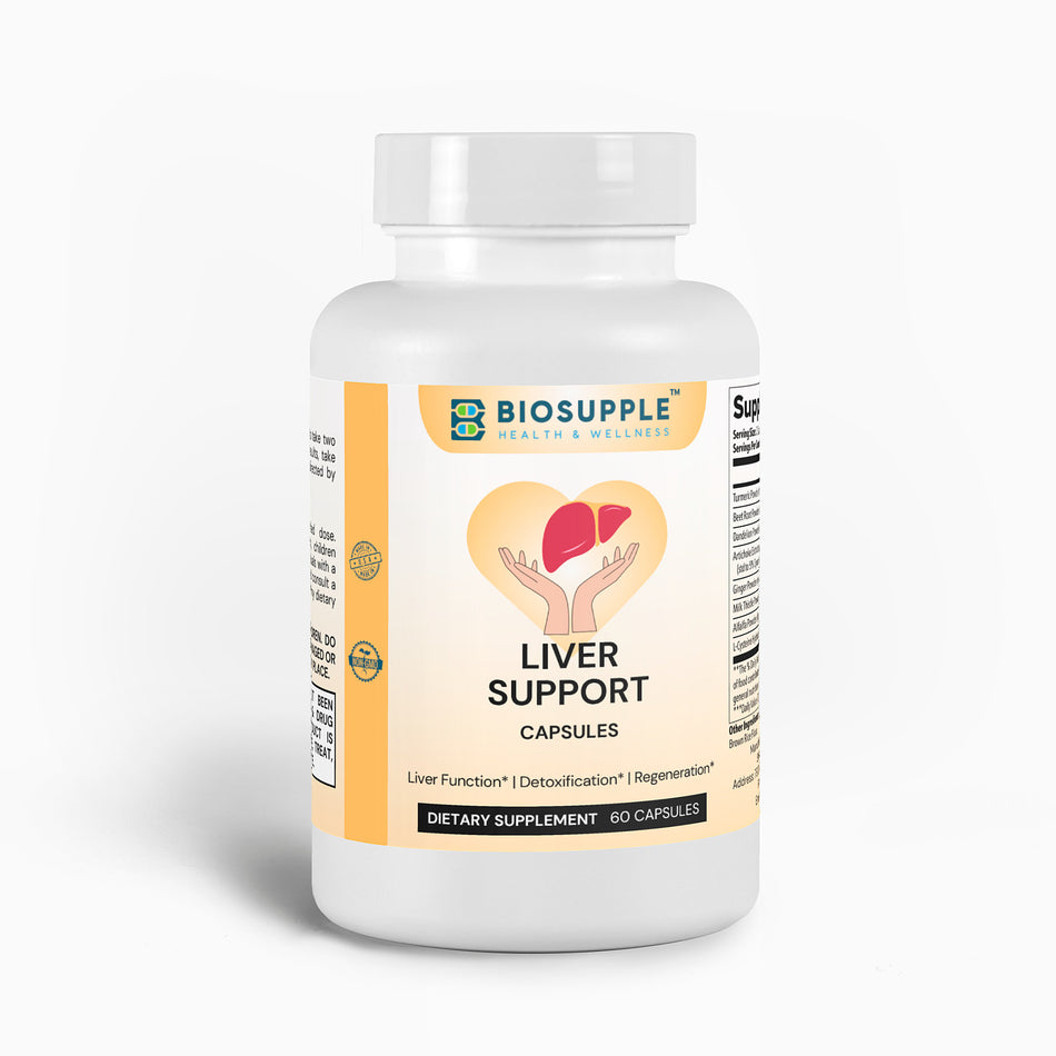 liver support dietary supplement, liver function, detoxification, regeneration, Biosupple, USA